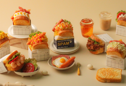 黏土韓式嫩蛋吐司 三明治早餐