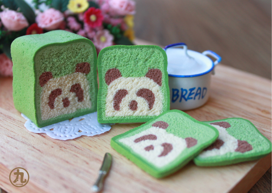 panda toast clay