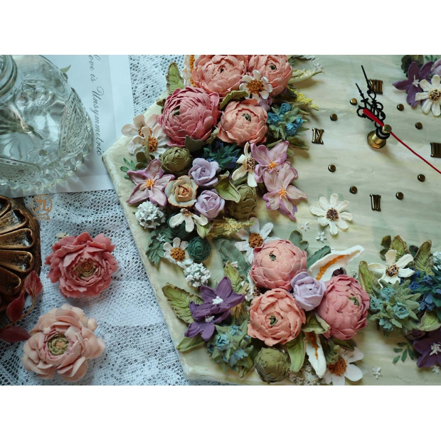 奶油土擠花