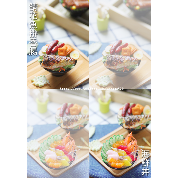 海鮮丼+鯖花魚